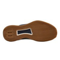 Tênis femininos Wilson Intrigue Tour Clay White Vanilla Azul Marinho
