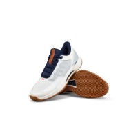 Tênis femininos Wilson Intrigue Tour Clay White Vanilla Azul Marinho