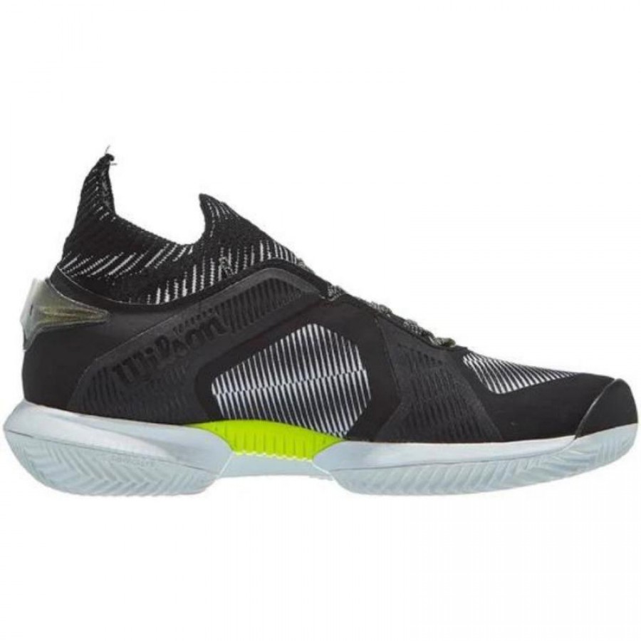 Zapatillas Wilson Kaos Rapide SFT Clay Negro Amarillo  Oferta + Barato