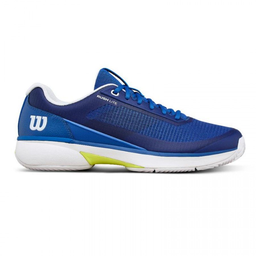 Zapatillas Wilson Rush Lite 5 Clay Azul