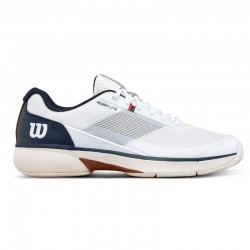 Scarpe blu navy bianco in argilla Wilson Rush Lite 5