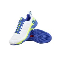 Wilson Rush Pro 4.5 Bianco Blu Amparo Sneakers