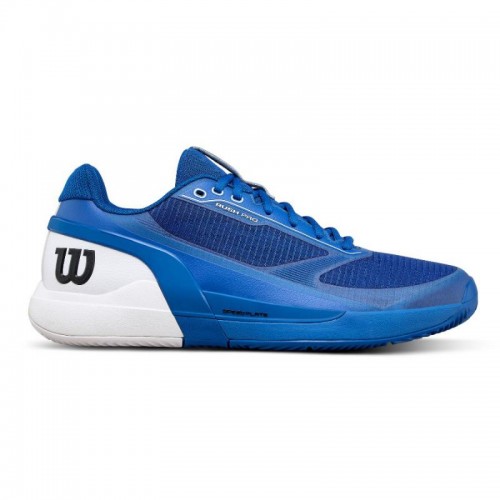 Wilson Rush Pro 5 Clay Blue White Sneakers