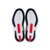 Zapatillas Wilson Rush Pro 5 Clay Blanco Aguamarina