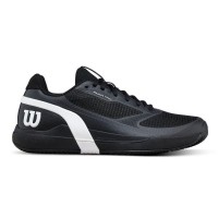 Wilson Rush Pro 5 Clay Black White Sneakers
