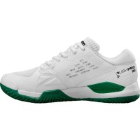 Wilson Rush Pro Ace White Green Junior Sneakers