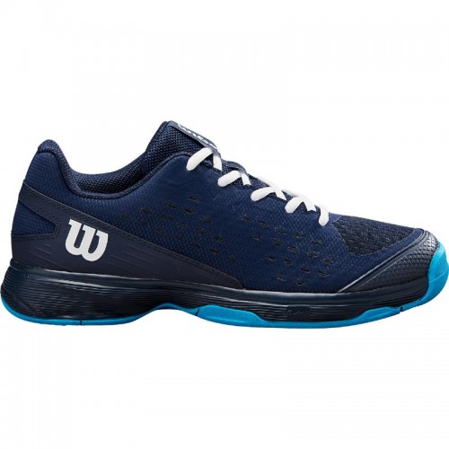 Zapatillas Wilson Rush Pro L Azul Marino Blanco Junior Zapatillas Wilson Rush Pro L Azul Marino Blanco Junior