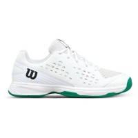 Wilson Rush Pro L White Green Junior Sneakers