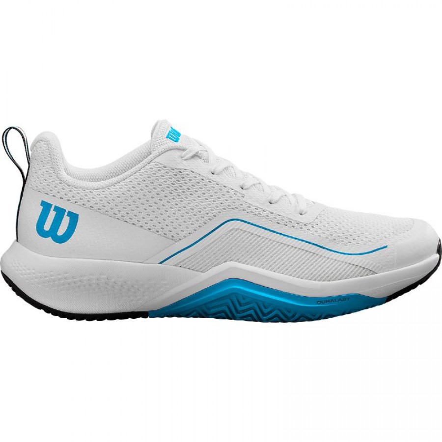 Wilson Rush Pro Lite OZ White Blue Sneakers  Offer + Cheap