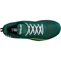 Wilson Rush Pro Lite Shoes Green Black White