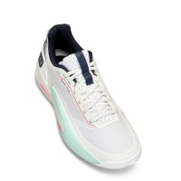 Wilson Rush Tour 5 Clay White Aqua Coral Sneakers